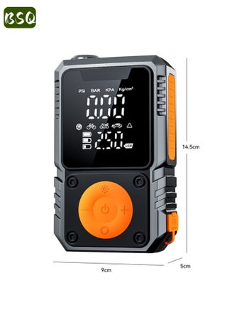 Car Jump Starter | With Air Compressor | 1000A 12V | Suitable for 6.0L Gasoline/3.0L Diesel Engines | Equipped with 150PSI Automatic Shut-off Tire Inflator Function | Smart Jump Starter with Display Screen and Emergency Light - view 5
